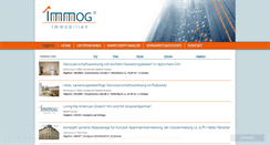 Desktop Screenshot of immog.at
